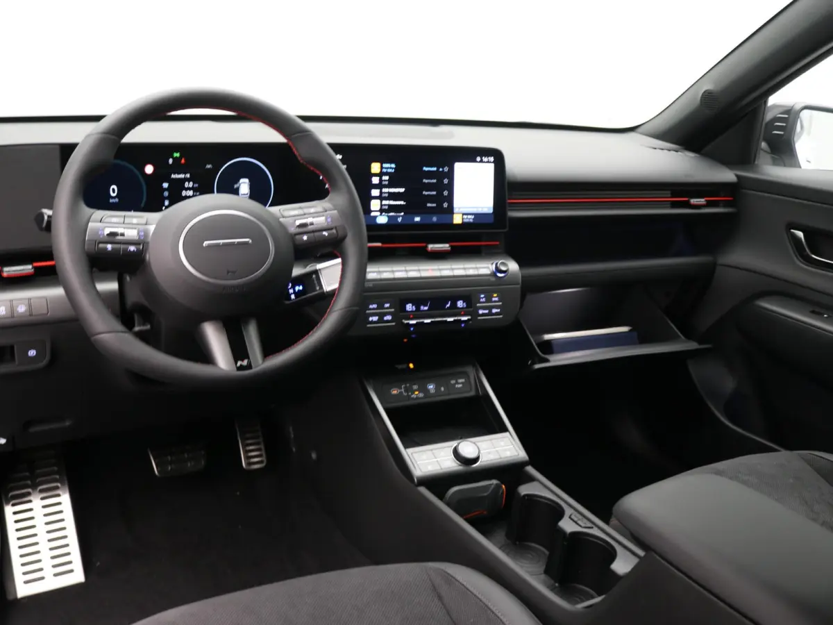 1.6 GDI HEV N Line / Rijklaarprijs / Modeljaar 2026 / Navigatie / Apple & Android auto / Stuurverwarming / Stoelverwarming Voor + Achter /
