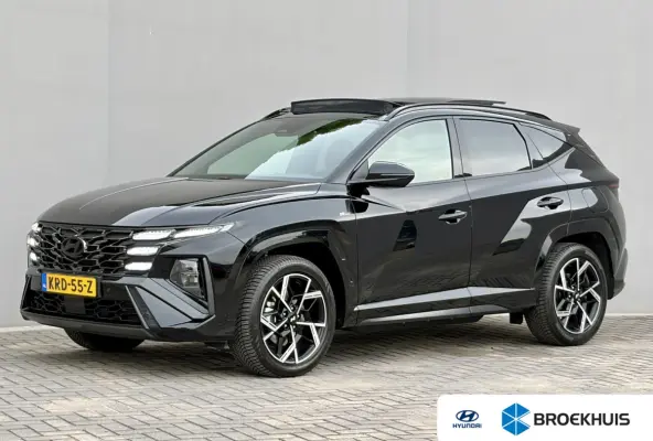 1.6 T-GDI PHEV N Line Sky 4WD / Facelift / Fabrieksgarantie tot 12-2029 / Dealer onderhouden / Panorama schuifdak / Navigatie / Camera / Elektrische Achterklep / Stuur & Stoelverwarming / Ap