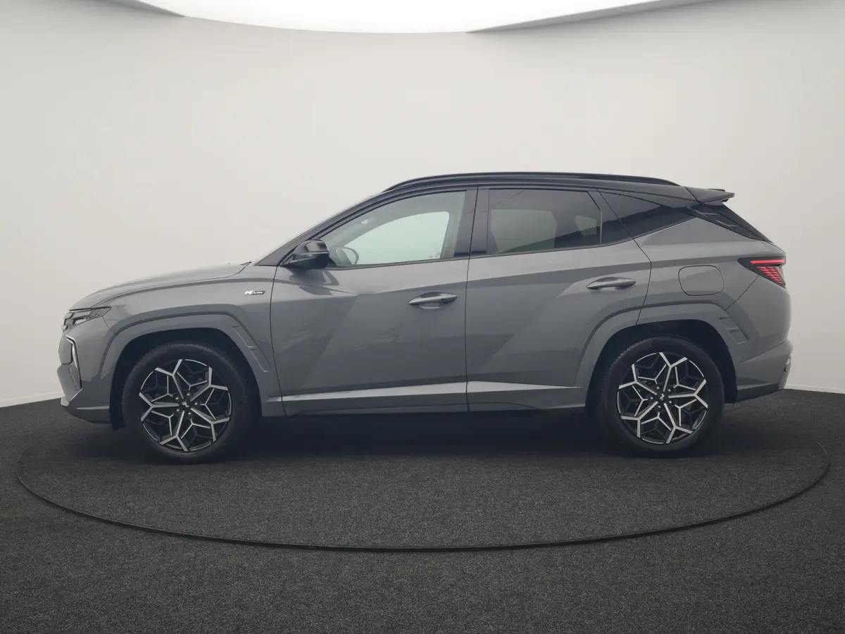 1.6 T-GDI N Line 4WD PHEV 265pk Dealer O.H | Adaptive Cruise | Camera | Alcantara Sportstoelen & Stuur Verwarmd | Krell Audio | Apple Carplay | Keyless | Blis | 19"L.M | Navigatie | DAB | Pl