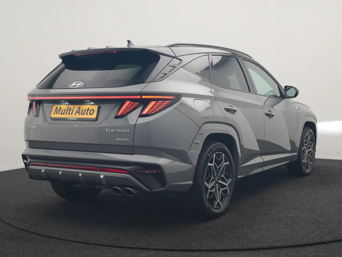 1.6 T-GDI N Line 4WD PHEV 265pk Dealer O.H | Adaptive Cruise | Camera | Alcantara Sportstoelen & Stuur Verwarmd | Krell Audio | Apple Carplay | Keyless | Blis | 19"L.M | Navigatie | DAB | Pl