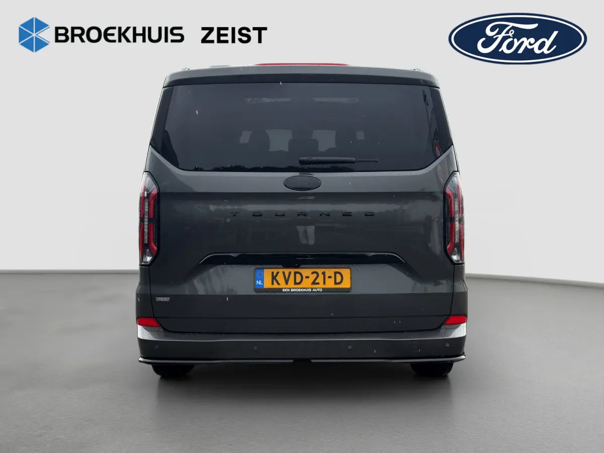 Tourneo Custom Titanium X Plug-in Hybrid 8 pers. | Black Pack Special | Elek. Trekhaak | Luxe | Op Voorraad!!