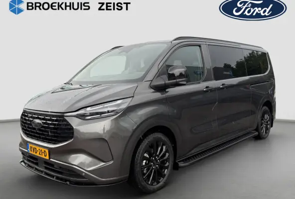 Tourneo Custom Titanium X Plug-in Hybrid 8 pers. | Black Pack Special | Elek. Trekhaak | Luxe | Op Voorraad!!