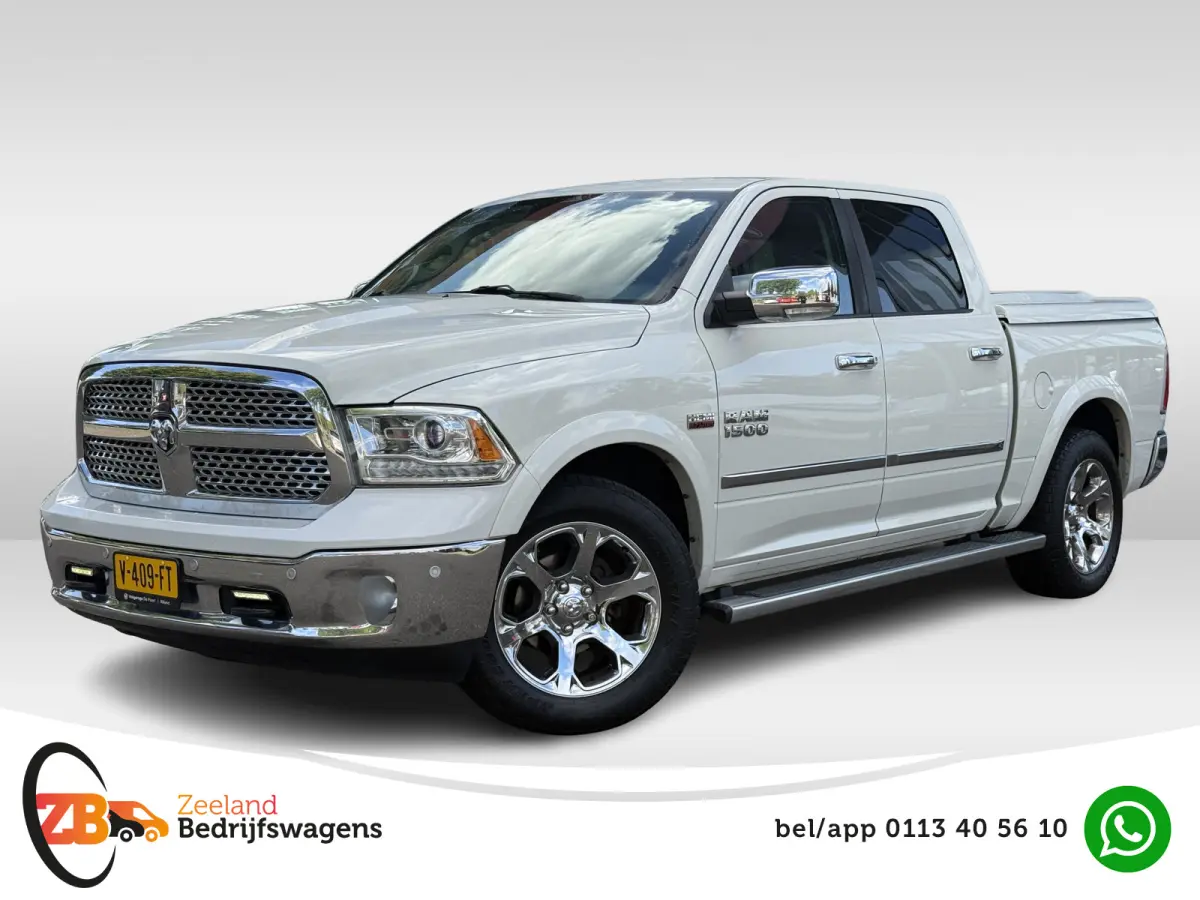 1500 5.7 V8 4x4 Quad Cab 6'4 Laramie | Lage Bijtelling | Dakraam | LPG 200L | Stoelverw/Stoelverk
