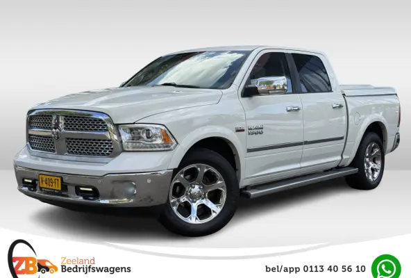 1500 5.7 V8 4x4 Quad Cab 6'4 Laramie | Lage Bijtelling | Dakraam | LPG 200L | Stoelverw/Stoelverk
