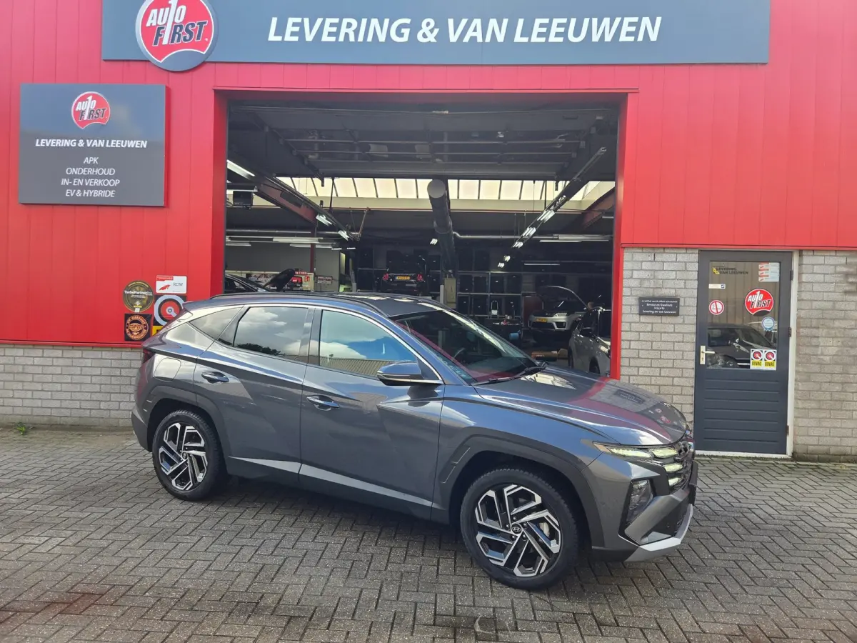 1.6 T-GDI PHEV Premium 4WD Stoelventilatie en verwarming/ Lederen bekleding/ Parkeersensoren v+a/ Rijklaarprijs!