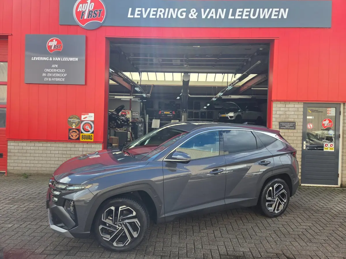 1.6 T-GDI PHEV Premium 4WD Stoelventilatie en verwarming/ Lederen bekleding/ Parkeersensoren v+a/ Rijklaarprijs!
