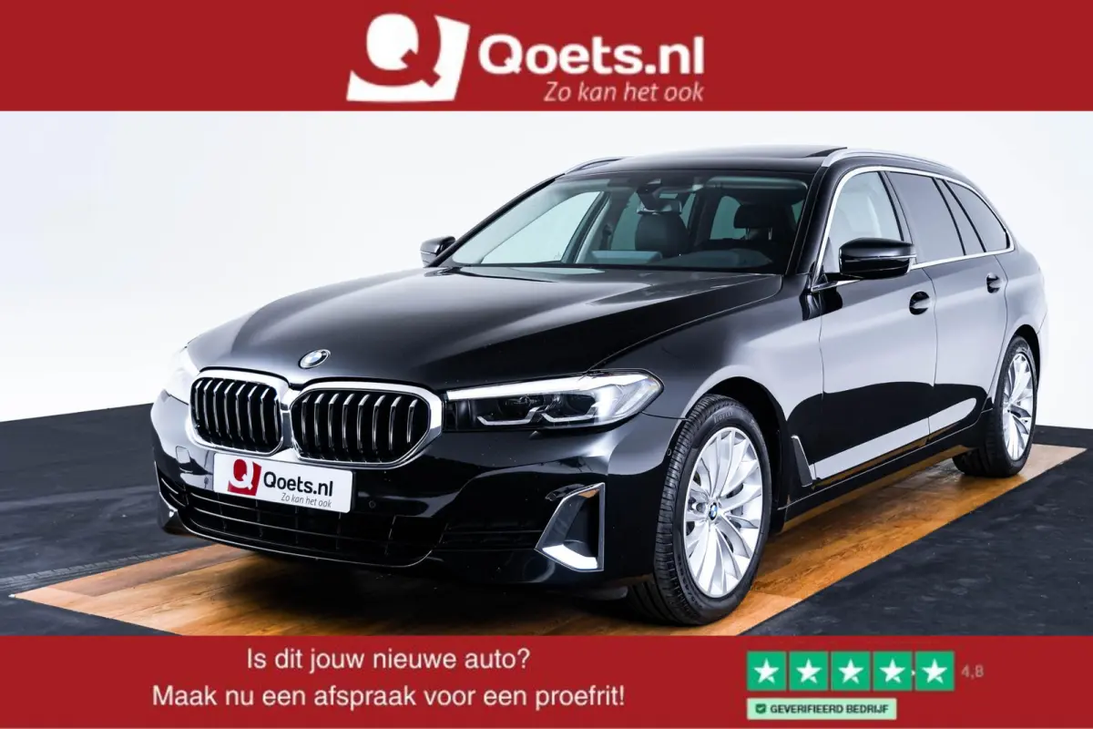 520d xDrive High Executive Luxury Line - Trekhaak - Panoramadak - zonneschermen - Getinte ruiten - Parking Assistant - BMW Live Cockpit Professional - Elektrisch verwarmde voorstoelen -
