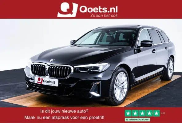 520d xDrive High Executive Luxury Line - Trekhaak - Panoramadak - zonneschermen - Getinte ruiten - Parking Assistant - BMW Live Cockpit Professional - Elektrisch verwarmde voorstoelen -