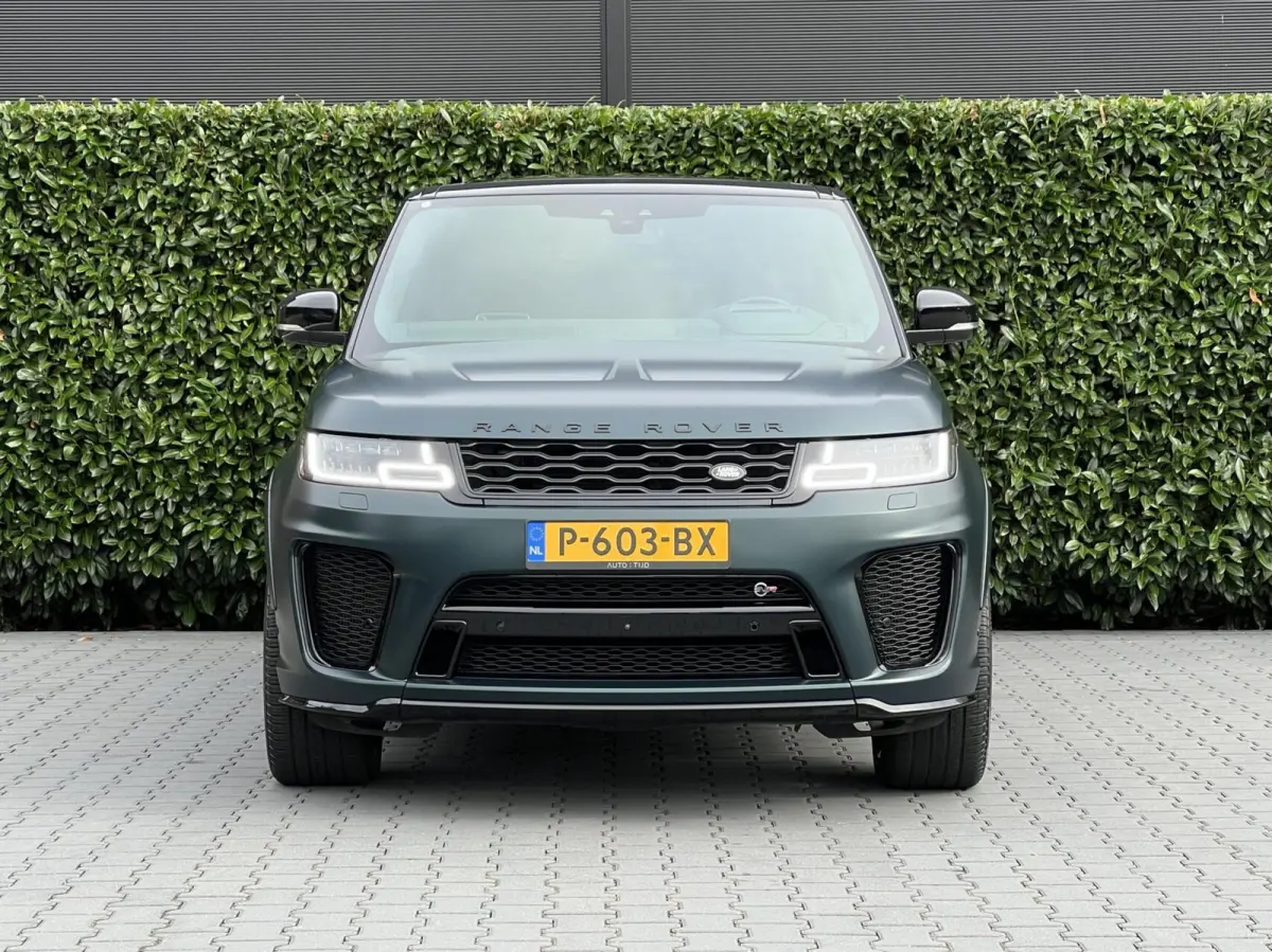 P575 SVR Carbon Edition, SV BESPOKE SATIN, VOLLEDIG PPF, PANORAMADAK, SCHAALSTOELEN, MERIDIAN, 360-CAMERA, CRUISE, HUD, KEYLESS, DODEHOEK, STOELVERWARMING/VENTILATIE, STUURVERWARMING, LICHTM