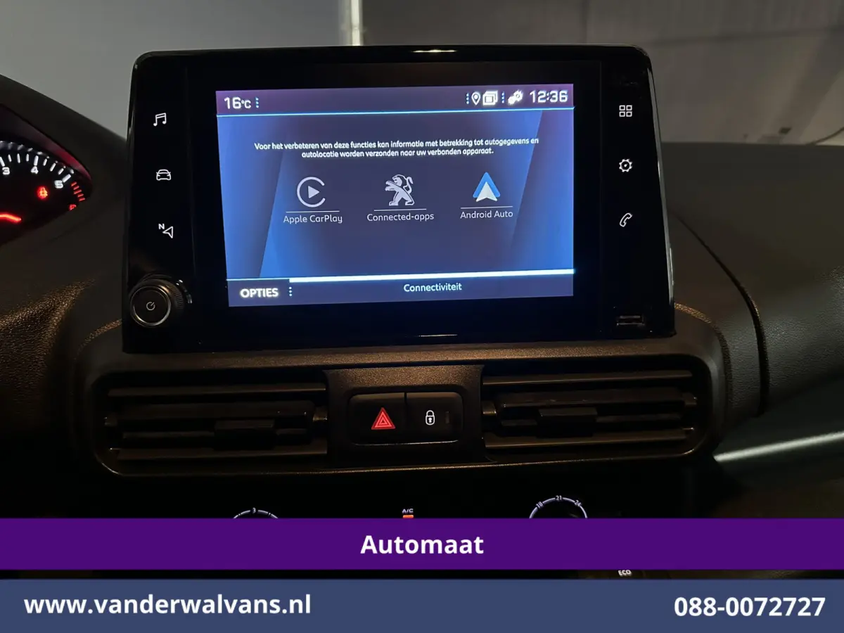 1.5 BlueHDI 131pk Automaat L1H1 Euro6 Airco | Navigatie | Apple Carplay | Cruisecontrol Android Auto, Parkeersensoren