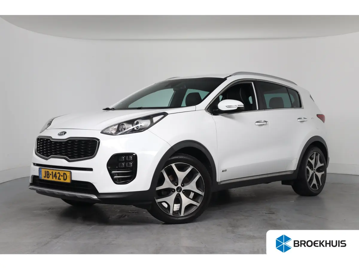 1.6 T-GDI 4WD GT-Line First Edition | Dealer Onderhouden! | Trekhaak | Leder | Camera | Clima | Navi | Cruise Control | DAB | Lichtmetalen Velgen