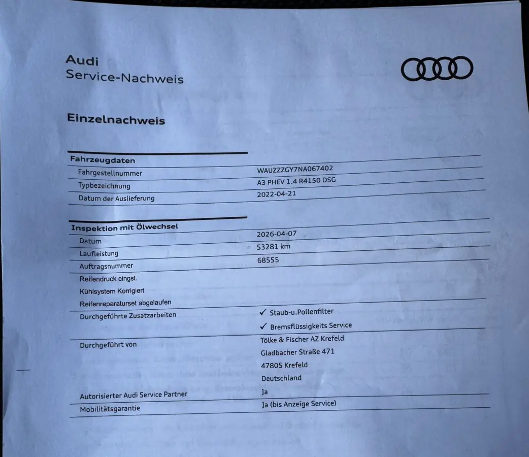 40 TFSI e 204 PK Advanced edition | 93 % SOH | Audi dealer onderhouden | Camera | Stoelverwarming