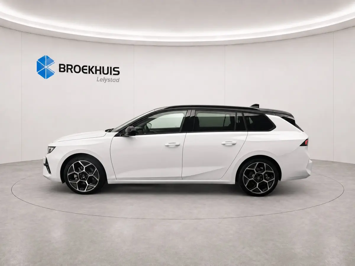 GS - Hybrid | 18" Lichtmetalen velgen bi-colour met grijze accenten, Pentagon | Black pack voor het exterieur | Comfort pakket GS | Voorraadvoordeel !