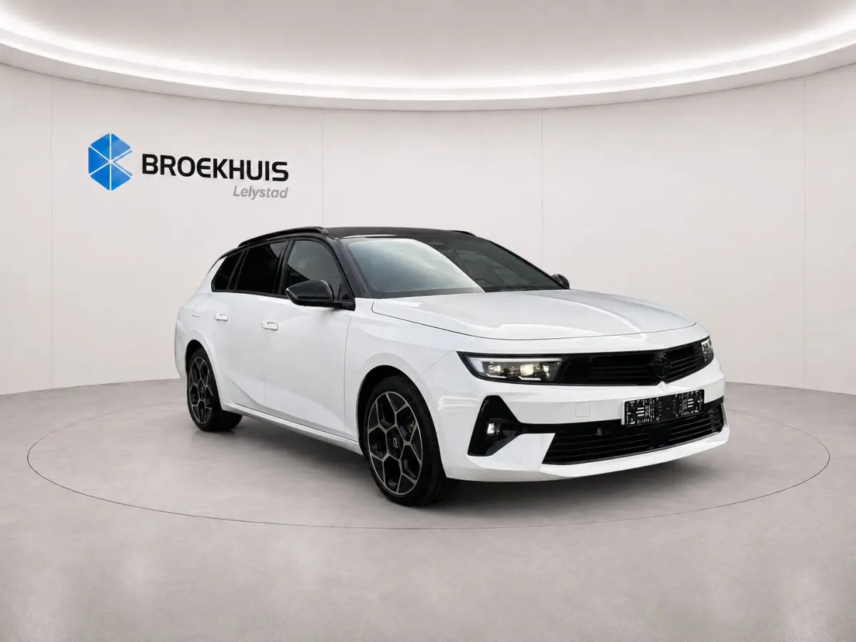 GS - Hybrid | 18" Lichtmetalen velgen bi-colour met grijze accenten, Pentagon | Black pack voor het exterieur | Comfort pakket GS | Voorraadvoordeel !