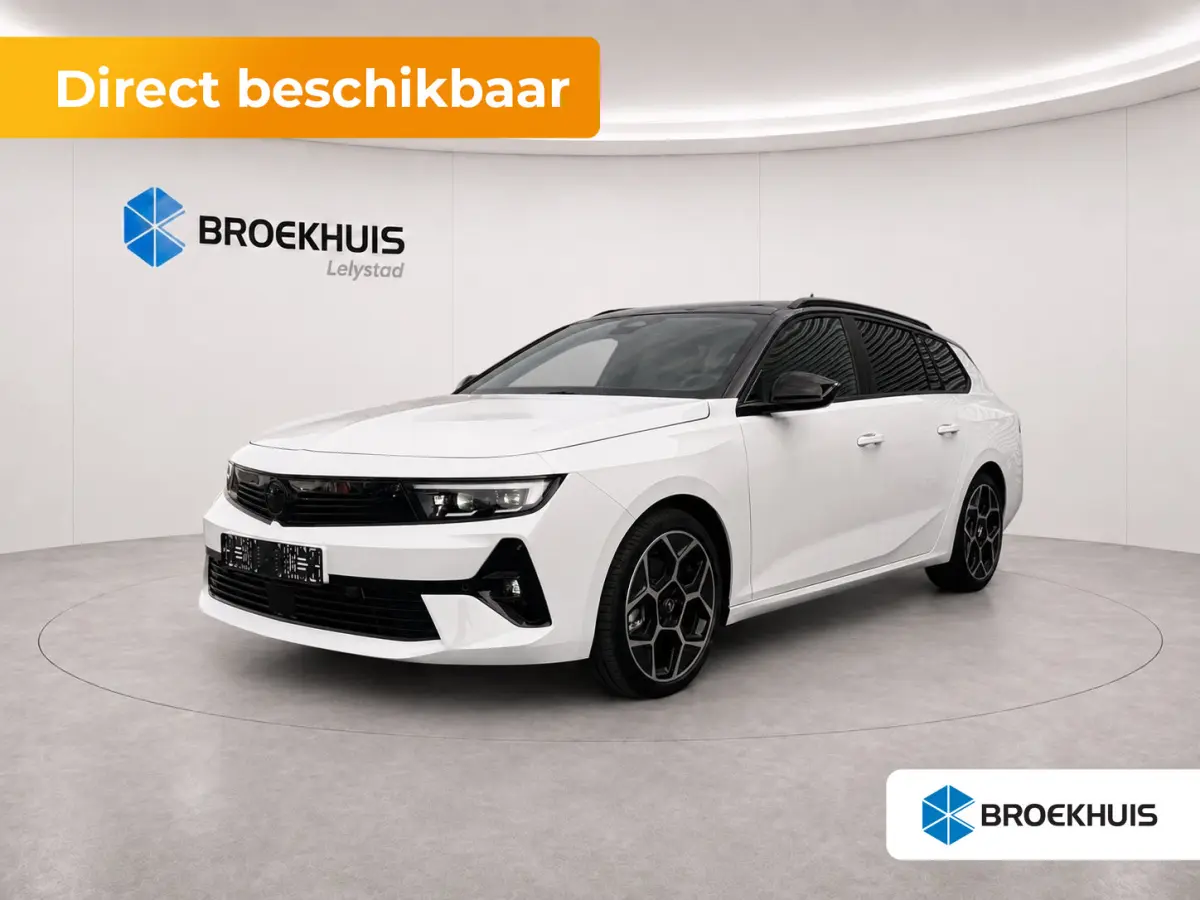 GS - Hybrid | 18" Lichtmetalen velgen bi-colour met grijze accenten, Pentagon | Black pack voor het exterieur | Comfort pakket GS | Voorraadvoordeel !