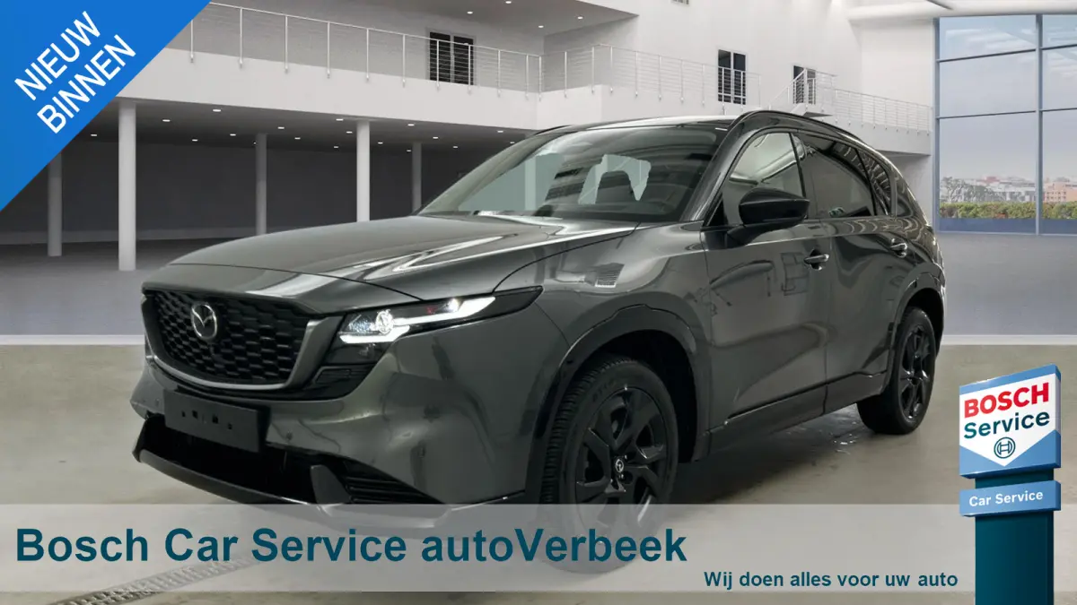 2.5 E-SKYACTIV G 141 M HYBRID Homura | Panoramic Sunroof Pack | Leder | HuD | Memory stoel bestuurder