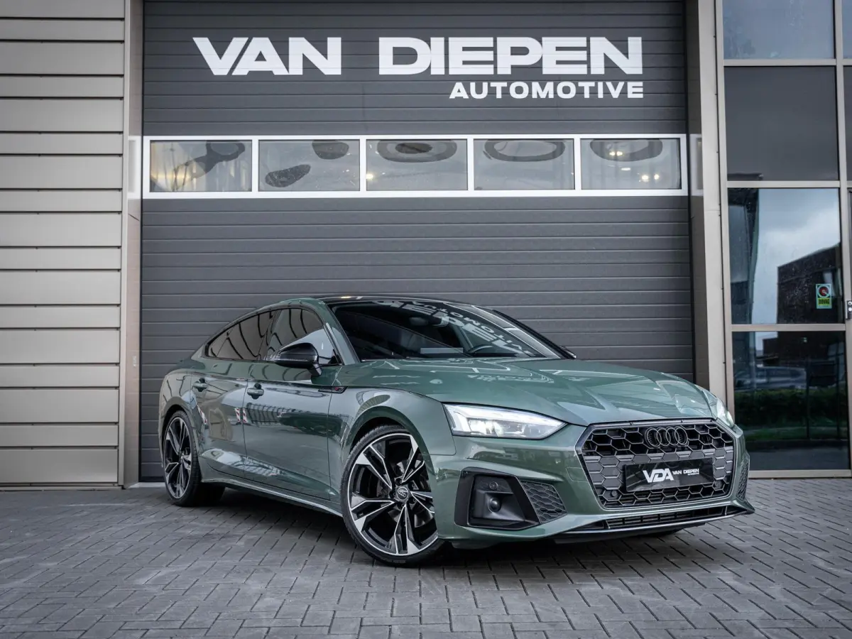 40 TFSI S edition 3xS-Line - DistrictGreen l B&O l Camera l Matrix