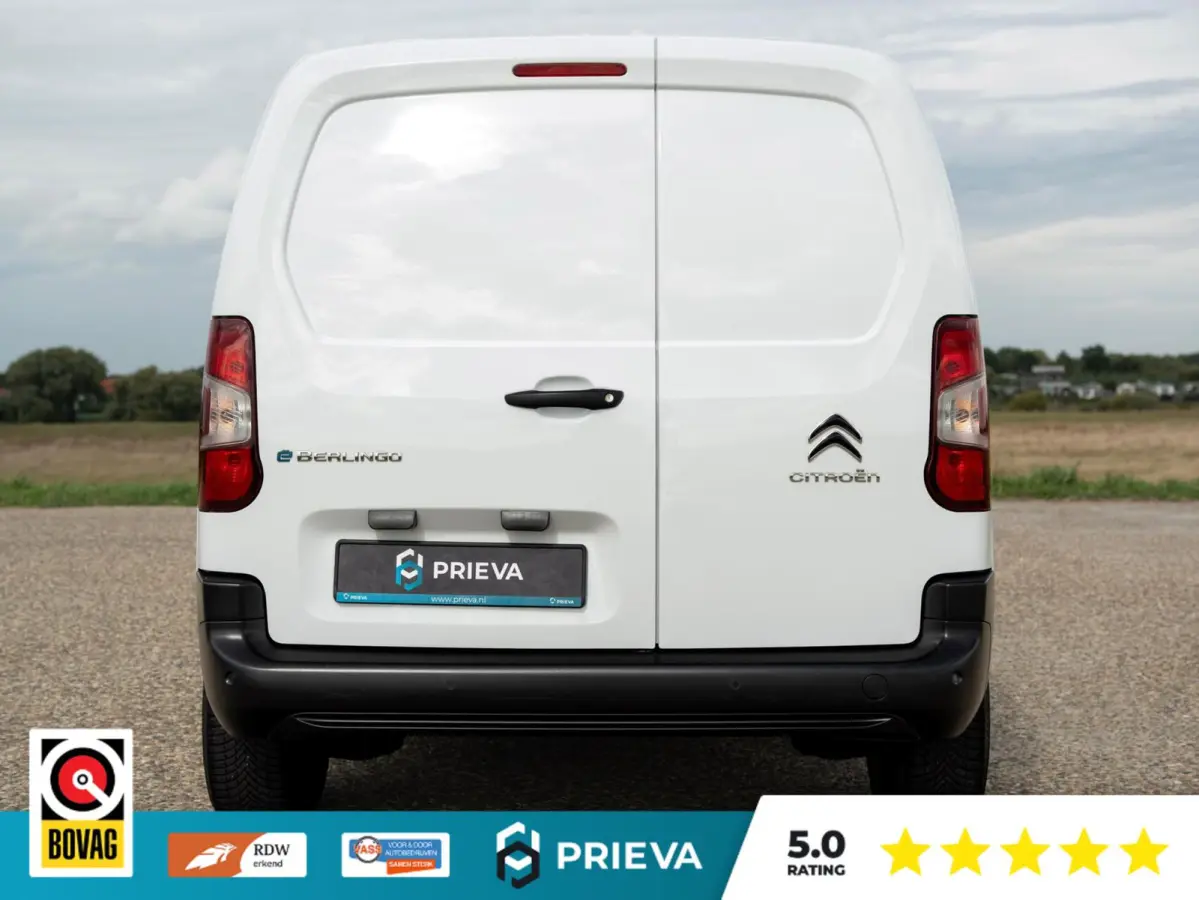 L1H1 50kWh 136pk Automaat | Apple/Android auto | 73.398 KM | Navigatie | Cruise | Airco Citroën ë-Berlingo L1H1 50kWh 136pk Automaat | Apple/Android auto | 73.398 KM | Navigatie | Cruise |