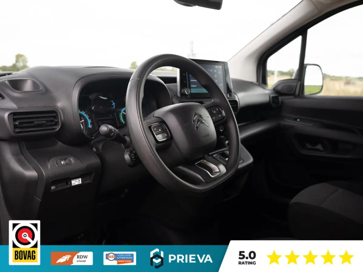 L1H1 50kWh 136pk Automaat | Apple/Android auto | 73.398 KM | Navigatie | Cruise | Airco Citroën ë-Berlingo L1H1 50kWh 136pk Automaat | Apple/Android auto | 73.398 KM | Navigatie | Cruise |