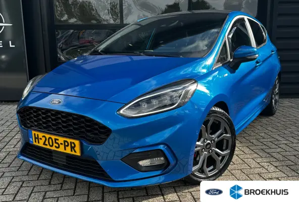 1.0 95 PK ST-Line X | ELEK. GLAZEN SCHUIF-/KANTELDAK| ADAPTIEVE CRUISE CONTROL| B&O SOUND| FULL LED| DODEHOEK DETECTIE| KEYLESS ENTRY & START| STUUR, STOEL EN VOORRUITVERWARMING| NAVIGATIE +