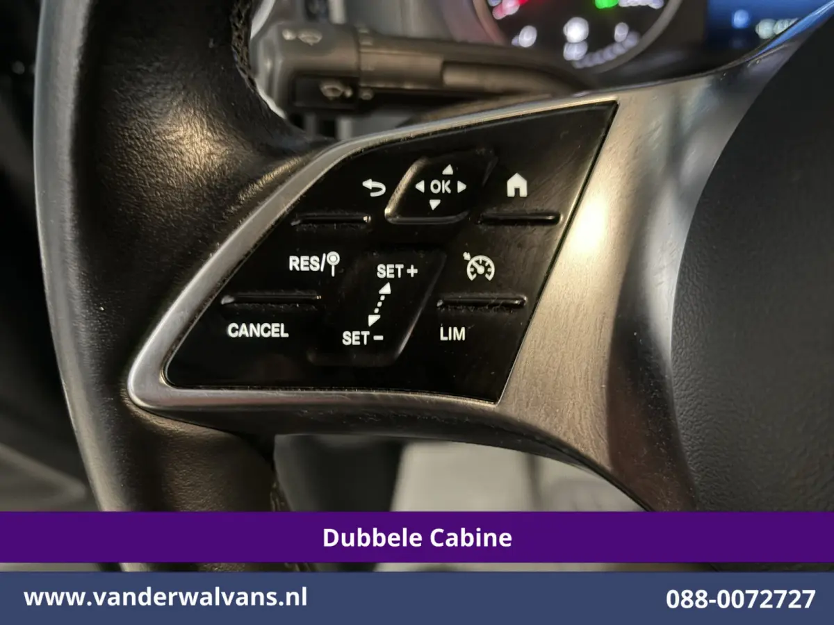 116 CDI 164pk 9G-Tronic Automaat L3H1 Dubbele Cabine Euro6 Airco | 6-Zits | 2x zijdeur | Camera Adaptieve Cruisecontrol, LM Velgen, Stoelverwarming, Leder, 2500kg Trekhaak, Parkeersensoren