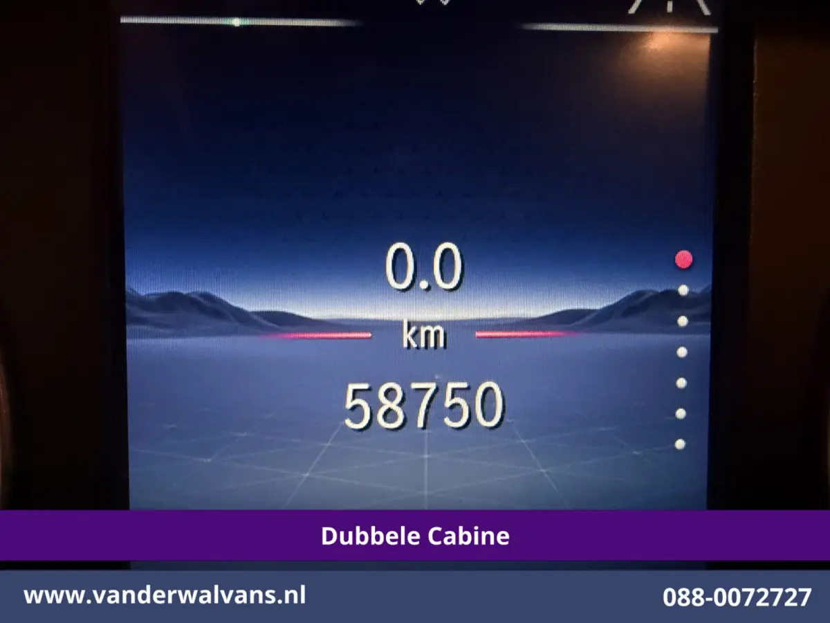 116 CDI 164pk 9G-Tronic Automaat L3H1 Dubbele Cabine Euro6 Airco | 6-Zits | 2x zijdeur | Camera Adaptieve Cruisecontrol, LM Velgen, Stoelverwarming, Leder, 2500kg Trekhaak, Parkeersensoren