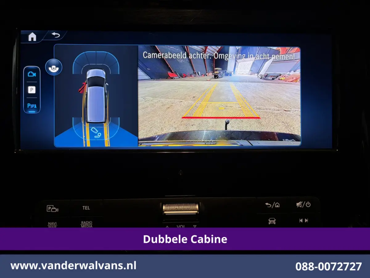 116 CDI 164pk 9G-Tronic Automaat L3H1 Dubbele Cabine Euro6 Airco | 6-Zits | 2x zijdeur | Camera Adaptieve Cruisecontrol, LM Velgen, Stoelverwarming, Leder, 2500kg Trekhaak, Parkeersensoren