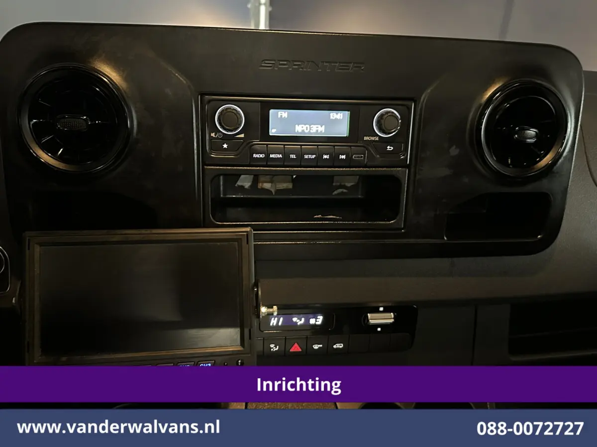 311 CDI Automaat L3H2 *PostNL inrichting* Euro6 Airco | Camera | Schappen Doorloopdeur, 270 Gr. achterdeuren, Sidebars