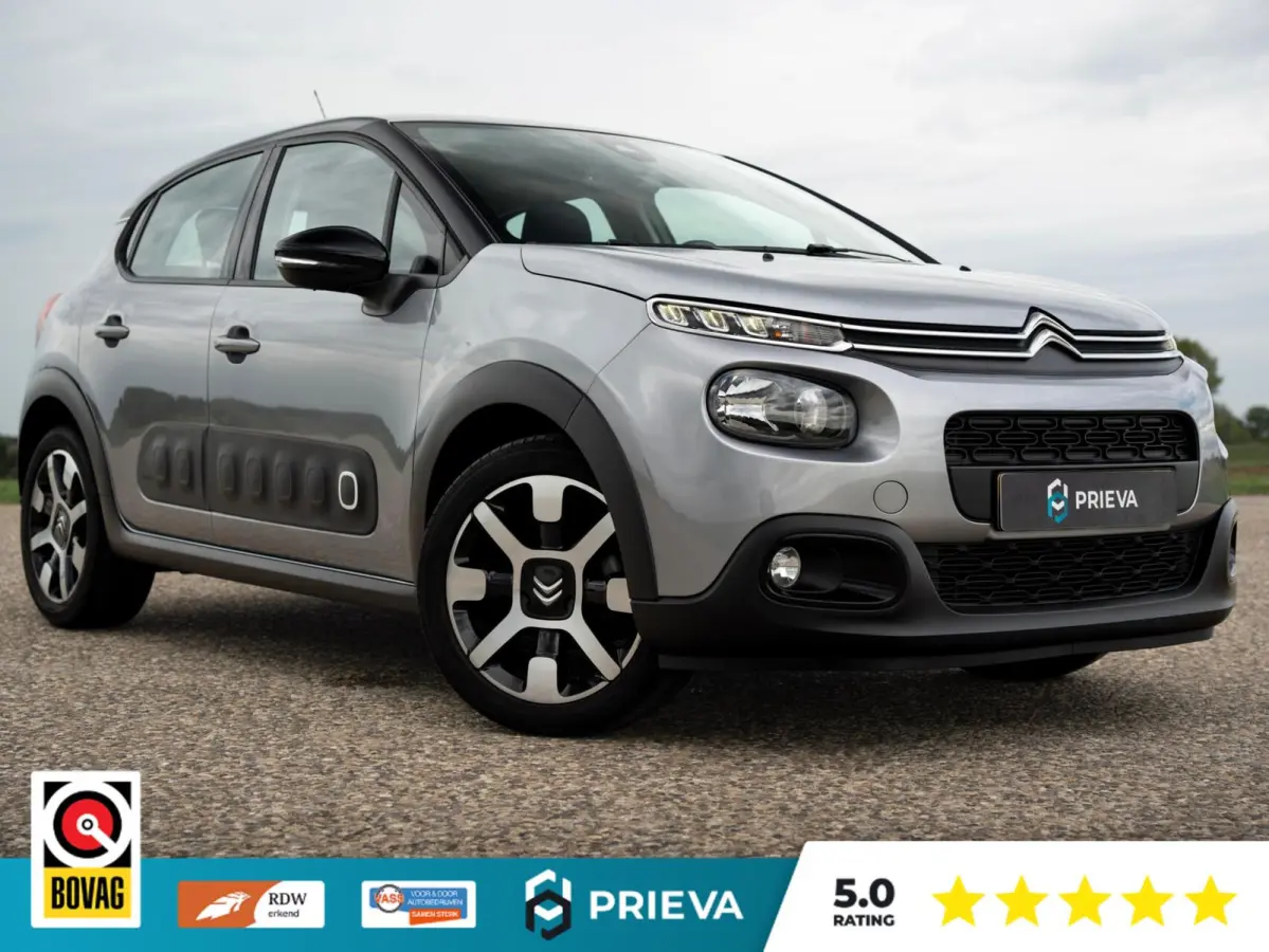 C3 1.2 PureTech 110pk Shine Automaat | 38.480 KM | CarPlay/Android Auto | Camera | Dealer