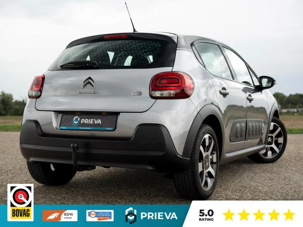 C3 1.2 PureTech 110pk Shine Automaat | 38.480 KM | CarPlay/Android Auto | Camera | Dealer