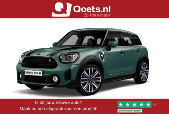 Cooper ALL4 Panoramadak - Active Cruise Control - Harman Kardon - Head up - Elektrisch verstelbare/verwarmde stoelen - Driving/Parking Assistant - Comfort acces -