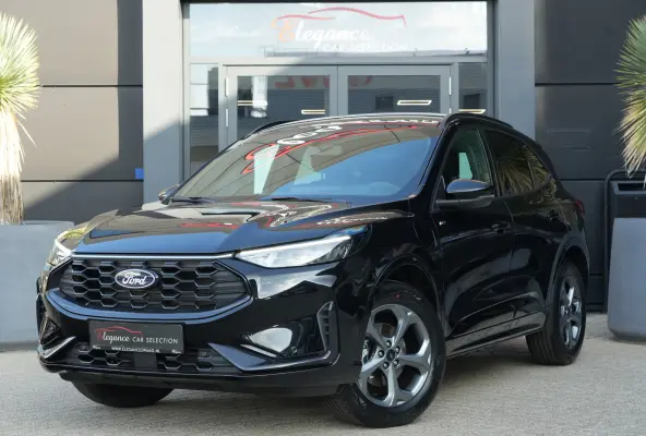 2.5 PHEV ST-Line | 243PK | Winterpakket | ACC | Camera | 2100KG | Kortom: een zeer complete, krachtige en moderne Kuga ST-Line met slechts 15 km, 243 pk, plug-in hybride techniek en maar lie