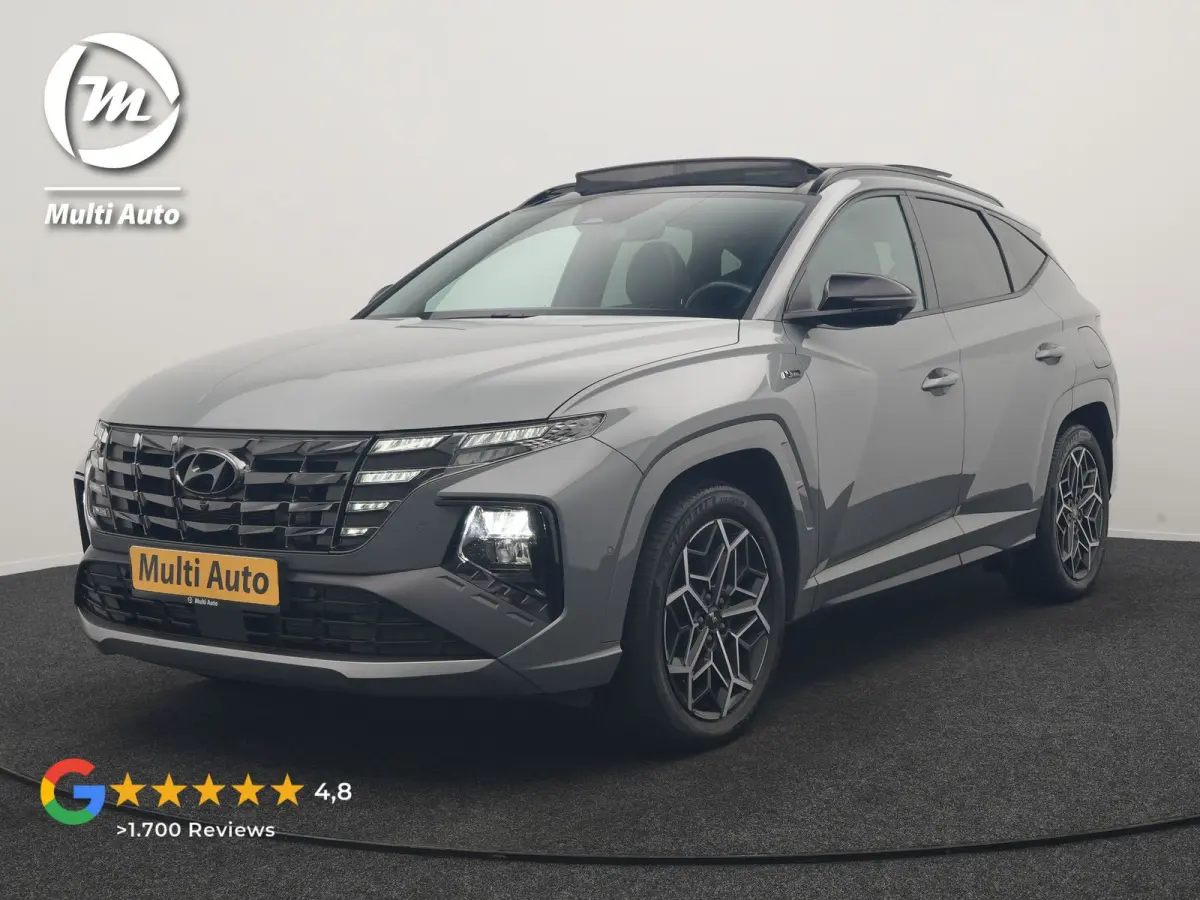 1.6 T-GDI N Line 4WD PHEV 265pk Dealer O.H | Panodak | Trekhaak Afn. | Adaptive Cruise | 360 Camera | Alcantara Sportstoelen Memory & Ventilatie | Stoelen & Stuur Verwarmd | Krell Audio | Ca