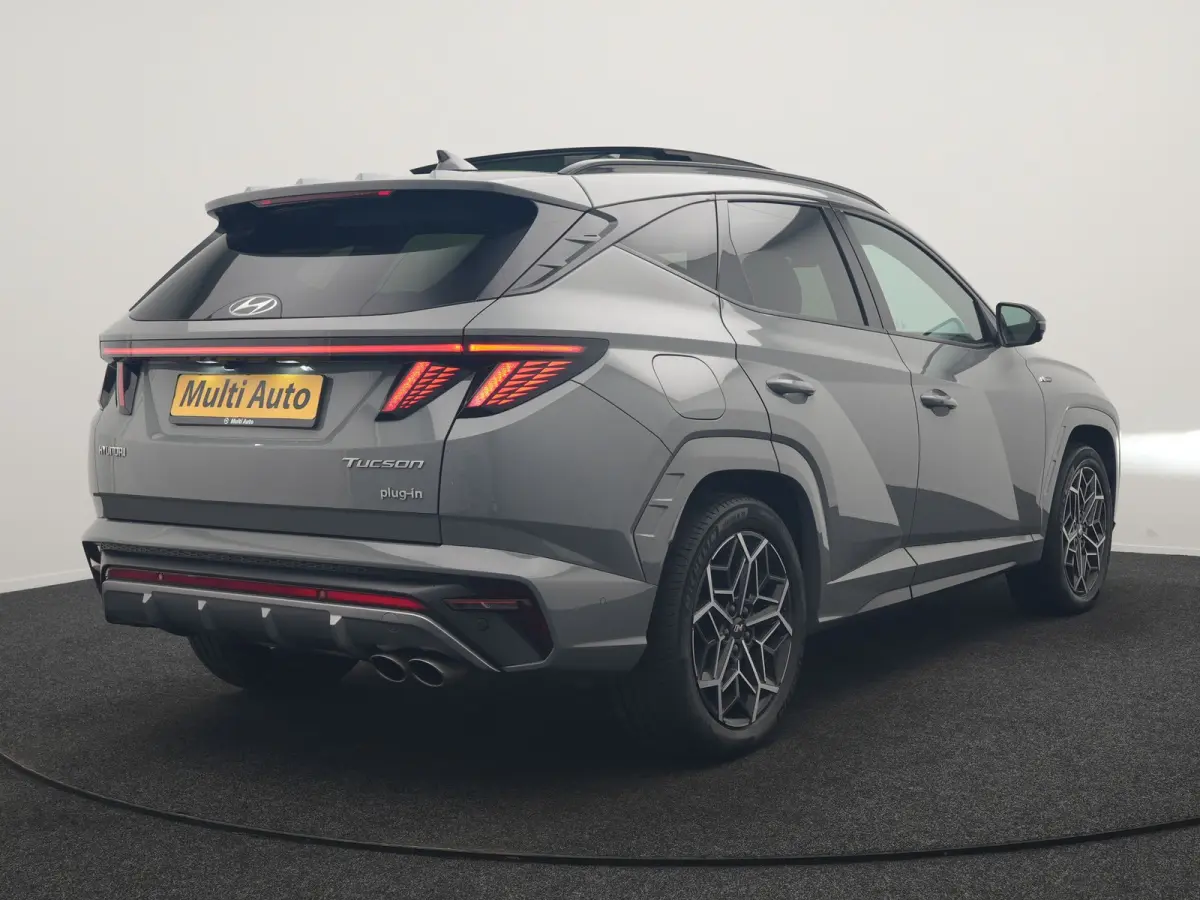 1.6 T-GDI N Line 4WD PHEV 265pk Dealer O.H | Panodak | Trekhaak Afn. | Adaptive Cruise | 360 Camera | Alcantara Sportstoelen Memory & Ventilatie | Stoelen & Stuur Verwarmd | Krell Audio | Ca