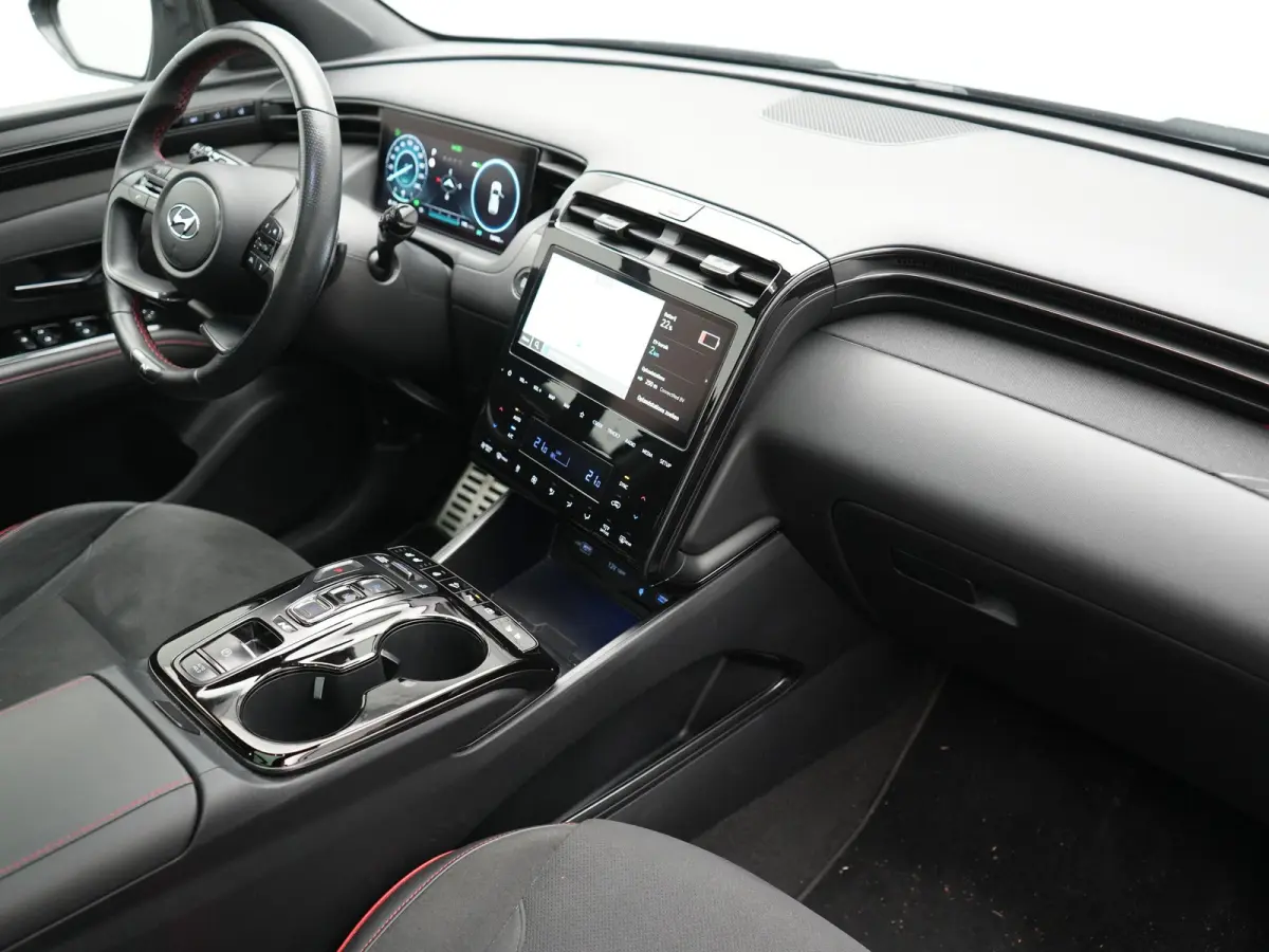 1.6 T-GDI N Line 4WD PHEV 265pk Dealer O.H | Panodak | Trekhaak Afn. | Adaptive Cruise | 360 Camera | Alcantara Sportstoelen Memory & Ventilatie | Stoelen & Stuur Verwarmd | Krell Audio | Ca