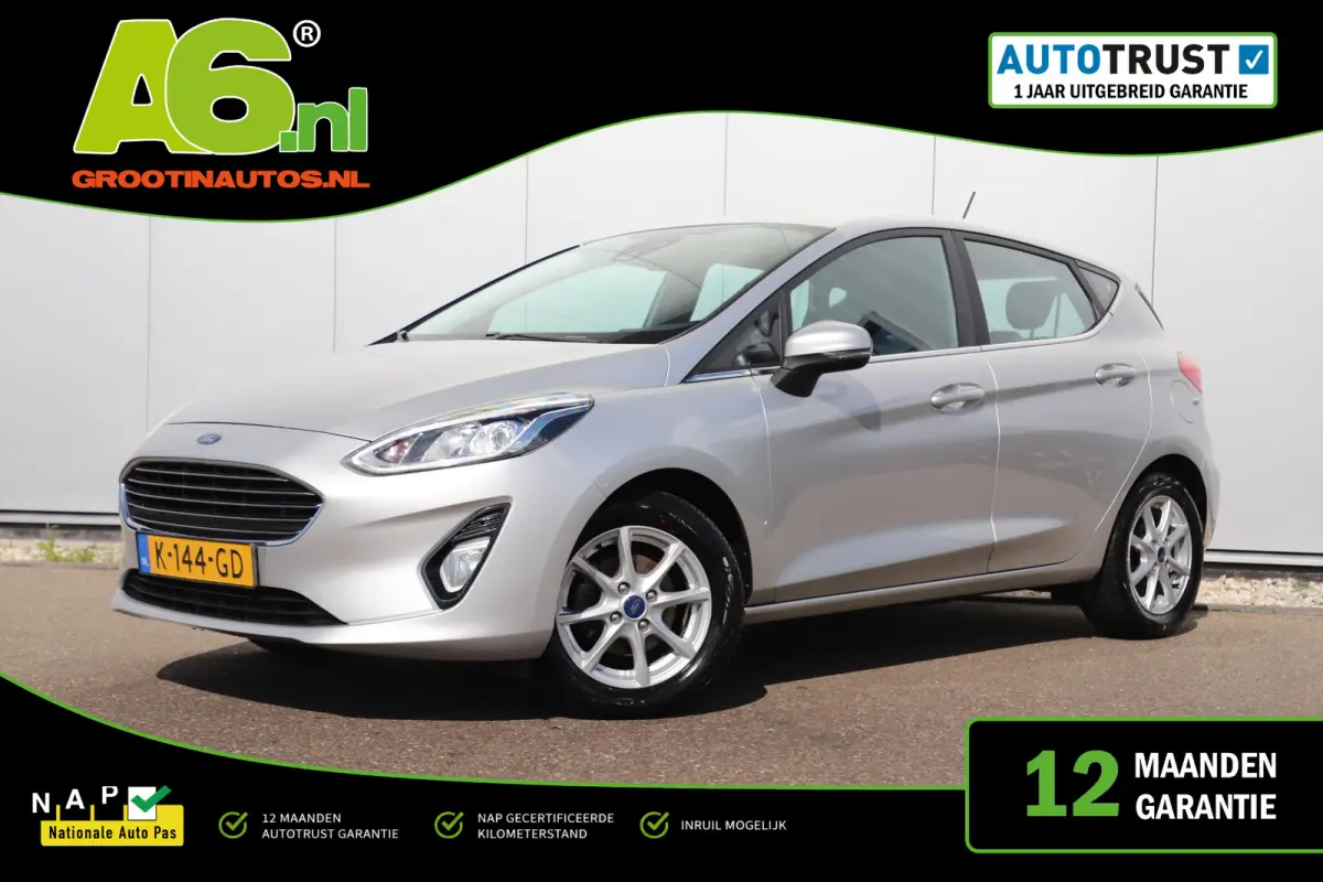 1.0 EcoBoost Titanium 95PK Navigatie Carplay Android 15 inch LMV Climate Cruise Control