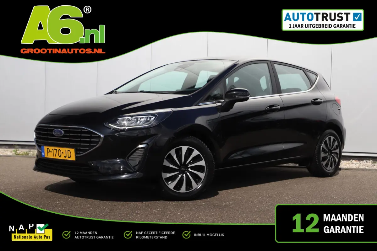 1.0 EcoBoost Hybrid Titanium 125PK Carplay Android Navigatie Climate Cruise Control LED Parkeersensor