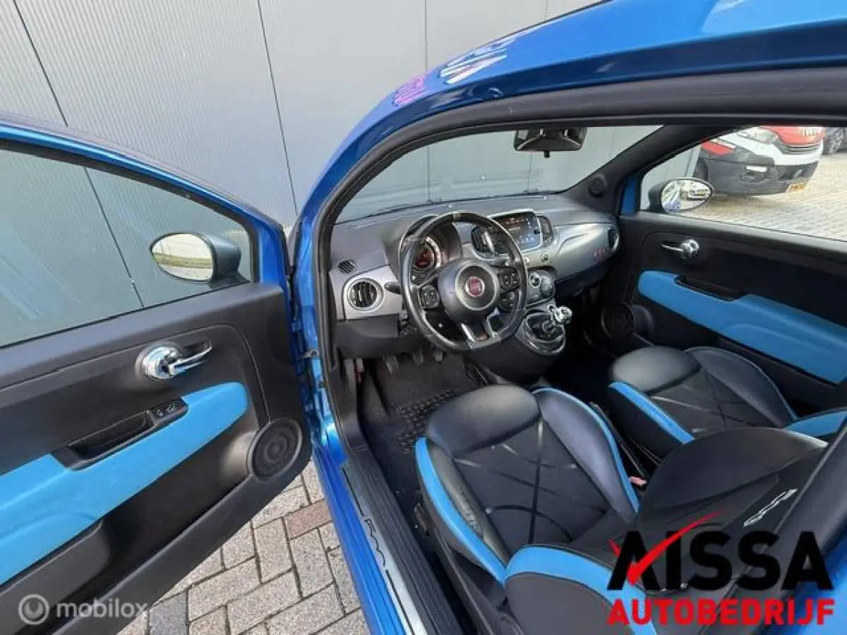 0.9 TwinAir Turbo Riva 105pk Zesbak Speciale Uitvoering Cabrio Navi Leer Cruise Clima Pdc