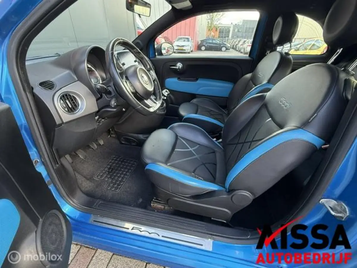 0.9 TwinAir Turbo Riva 105pk Zesbak Speciale Uitvoering Cabrio Navi Leer Cruise Clima Pdc