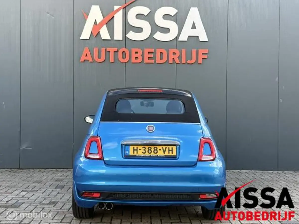 0.9 TwinAir Turbo Riva 105pk Zesbak Speciale Uitvoering Cabrio Navi Leer Cruise Clima Pdc