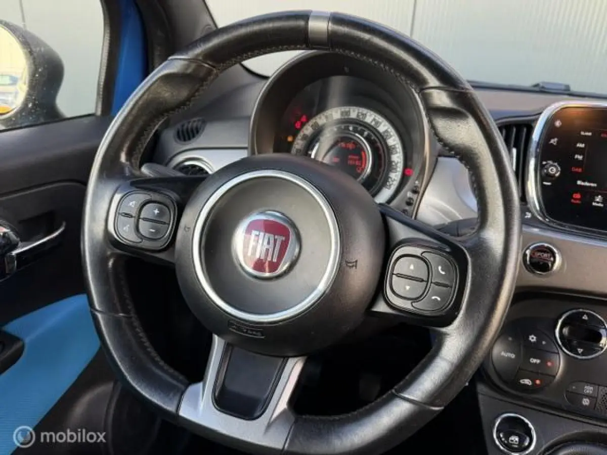 0.9 TwinAir Turbo Riva 105pk Zesbak Speciale Uitvoering Cabrio Navi Leer Cruise Clima Pdc