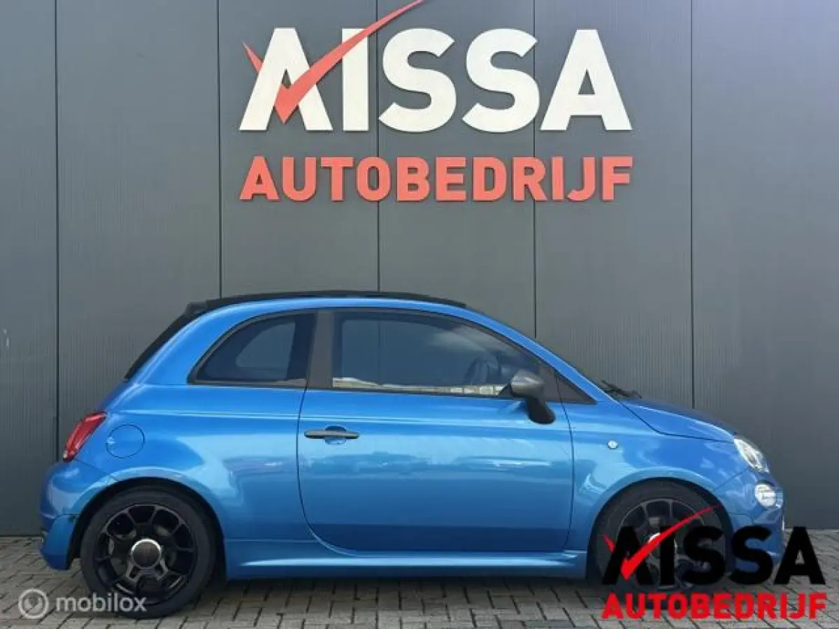 0.9 TwinAir Turbo Riva 105pk Zesbak Speciale Uitvoering Cabrio Navi Leer Cruise Clima Pdc