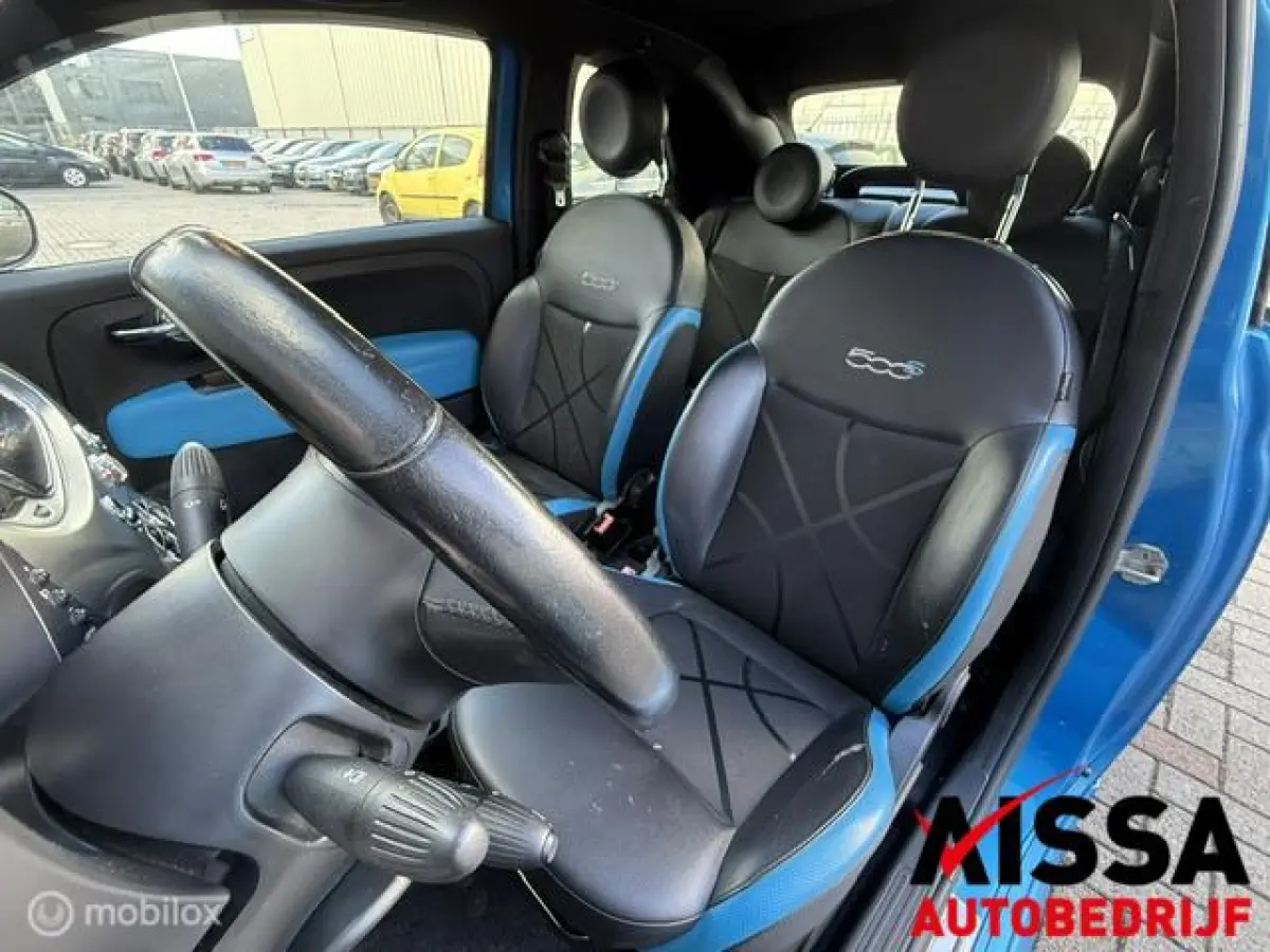 0.9 TwinAir Turbo Riva 105pk Zesbak Speciale Uitvoering Cabrio Navi Leer Cruise Clima Pdc