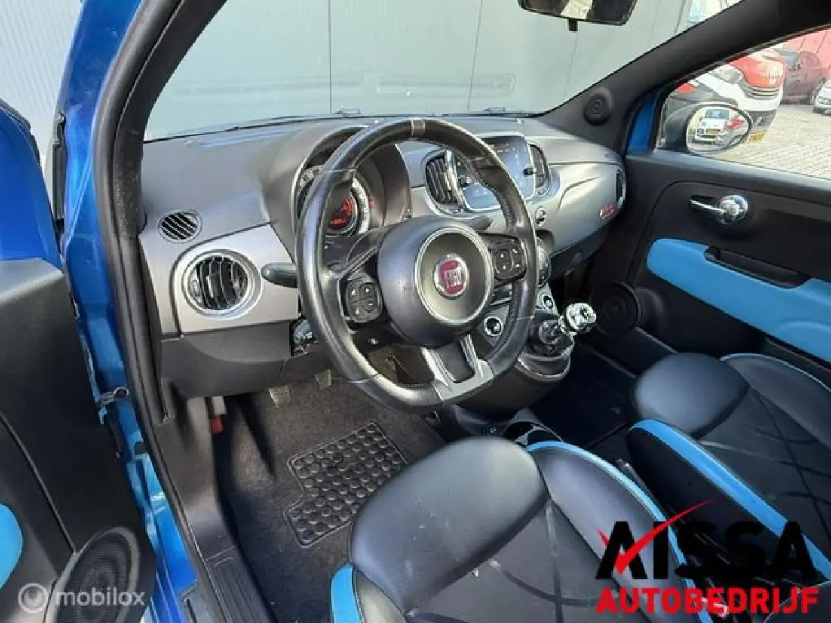 0.9 TwinAir Turbo Riva 105pk Zesbak Speciale Uitvoering Cabrio Navi Leer Cruise Clima Pdc