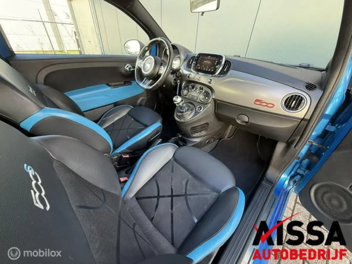 0.9 TwinAir Turbo Riva 105pk Zesbak Speciale Uitvoering Cabrio Navi Leer Cruise Clima Pdc
