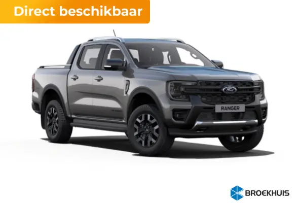Plug-in-Hybrid Wildtrak e-4WD | Cargo Area Pack | Trekhaak (13-polig) | Power Rollertop, zwart | 18" LMV | Getint glas