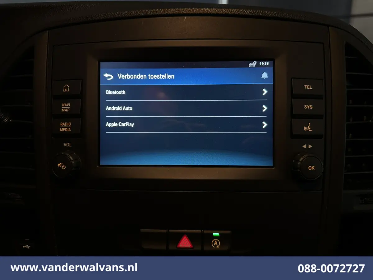 110 CDI 102pk L2H1 Euro6 Airco | Imperiaal | Camera | Navigatie | Trekhaak | Apple Carplay | Cruisecontrol Android Auto, Parkeersensoren, Bijrijdersbank, Achterklep