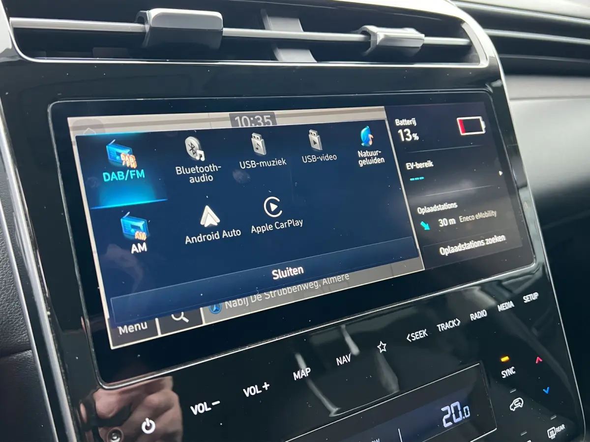 1.6 T-GDI 265pk PHEV Premium 4WD | Leder | Carplay | Climate | Keyless | Navigatie | Elek. Klep | Full - Led | 360 Camera | KRELL Audio | Elek. Stoelen | 19" Lichtmetaal | Winterpakket | Sto