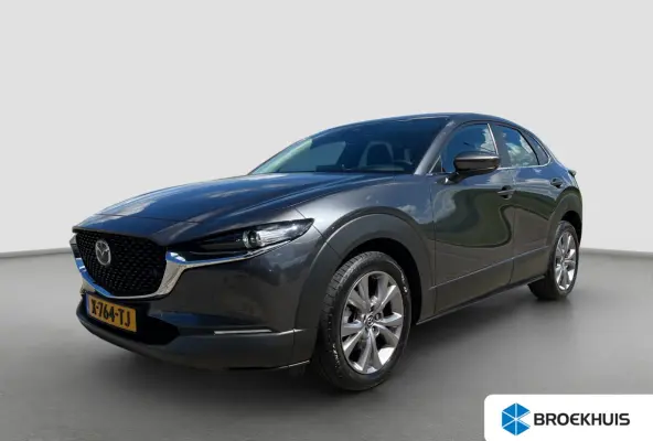 2.0 186pk e-SkyActiv-X M Hybrid Exclusive-line | Camera | Adaptive cruise controle | Carplay | Dodehoek detectie | Climate controle | Draadloos laden | Keyless entry | Parkeersensoren voor e