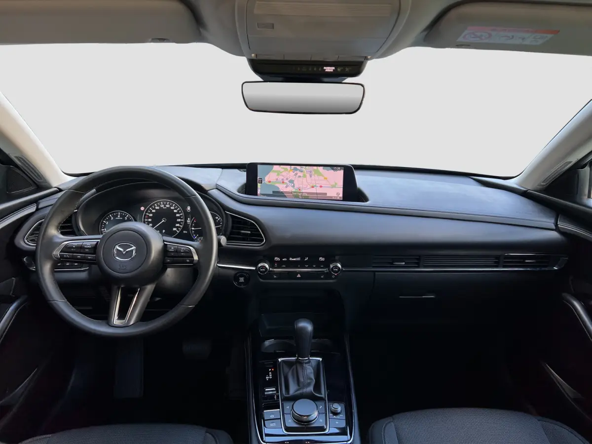2.0 186pk e-SkyActiv-X M Hybrid Exclusive-line | Camera | Adaptive cruise controle | Carplay | Dodehoek detectie | Climate controle | Draadloos laden | Keyless entry | Parkeersensoren voor e